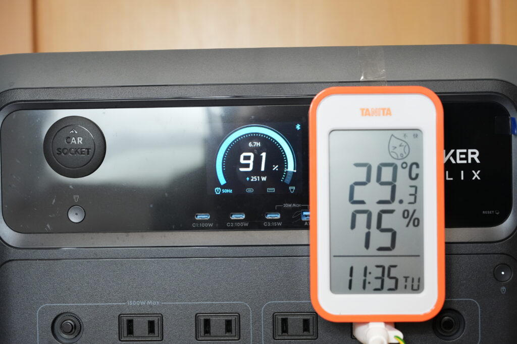ラ・クールの消費電力